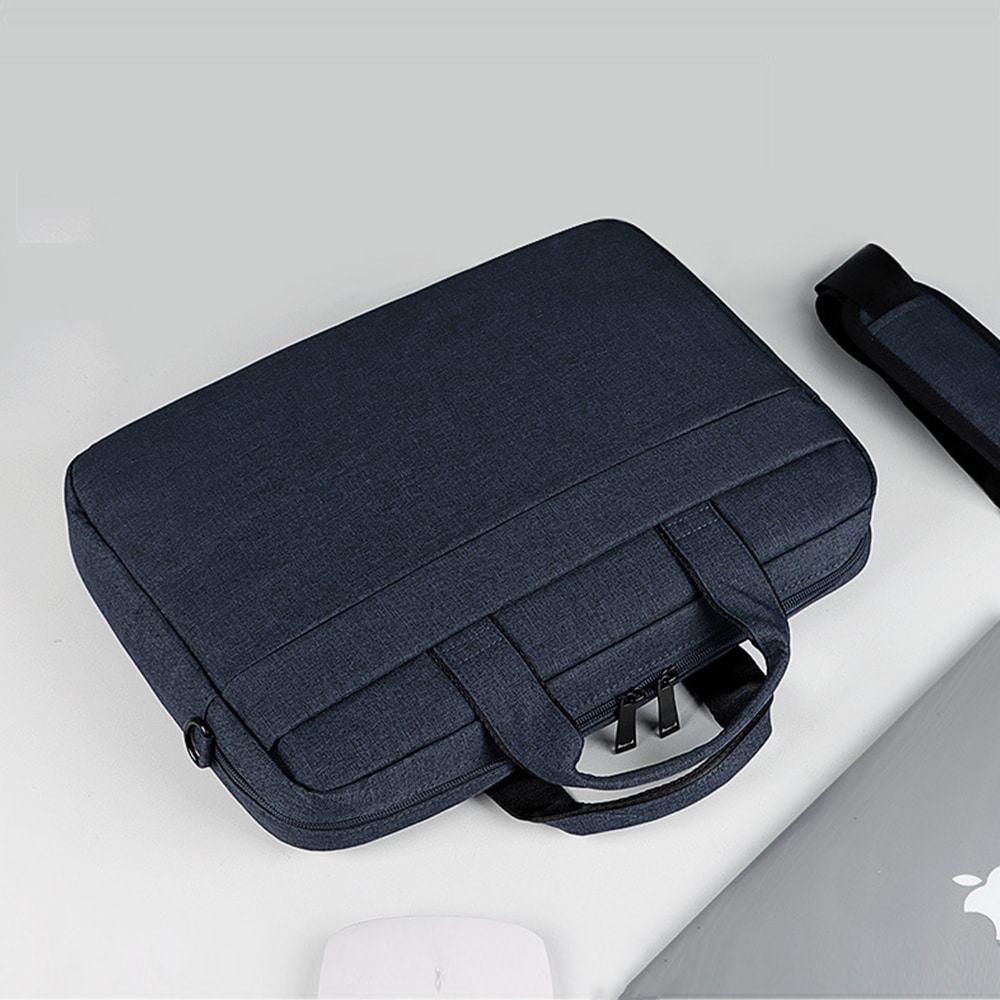 13,3" Laptopveske med skulderrem, Blå
