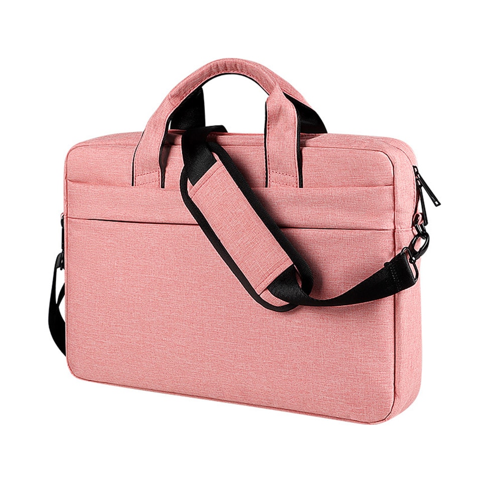 13,3" Laptopveske med skulderrem, Rosa