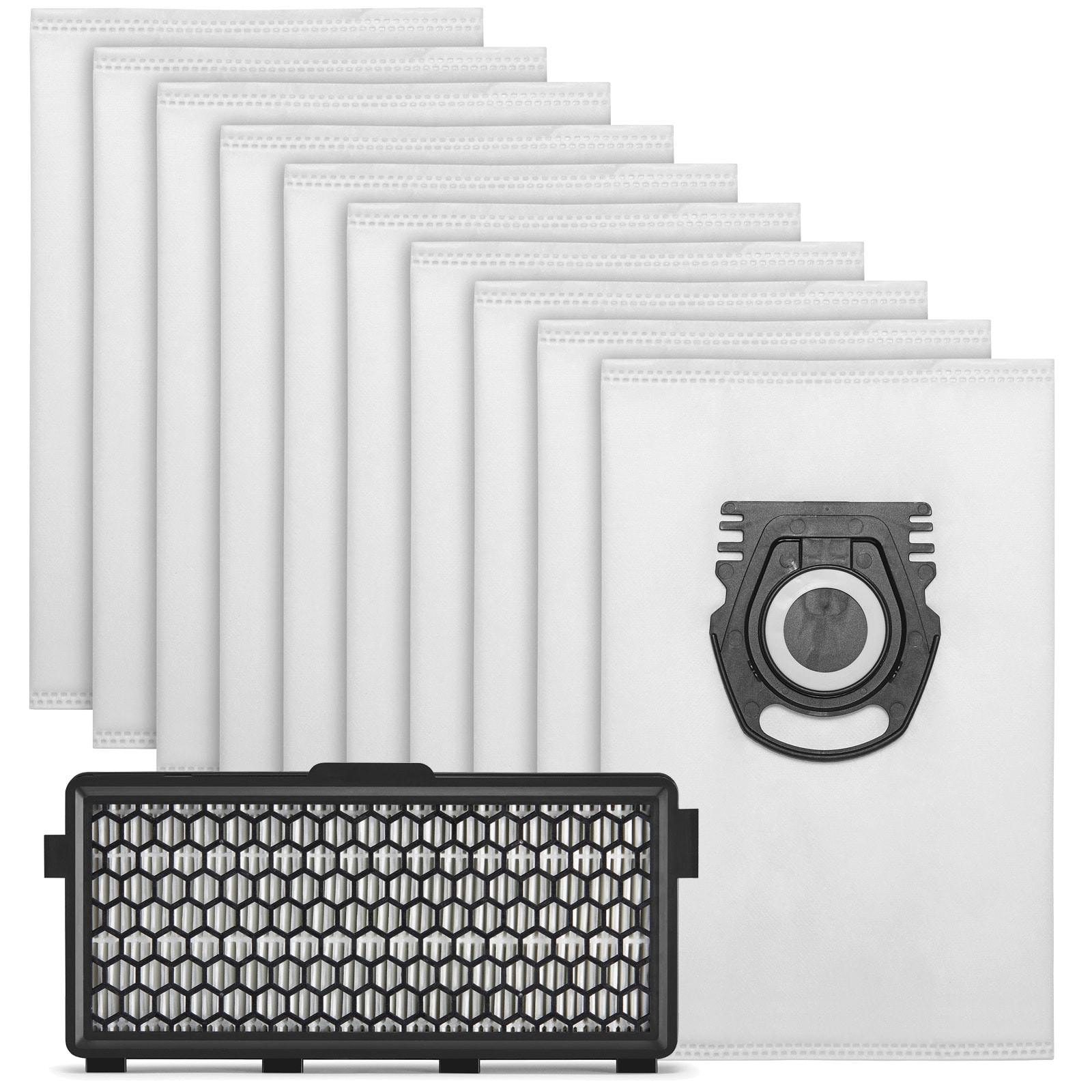 Rengjøringspakke: Støvsugerposer 10 stk + HEPA-filter  Miele Guard M1