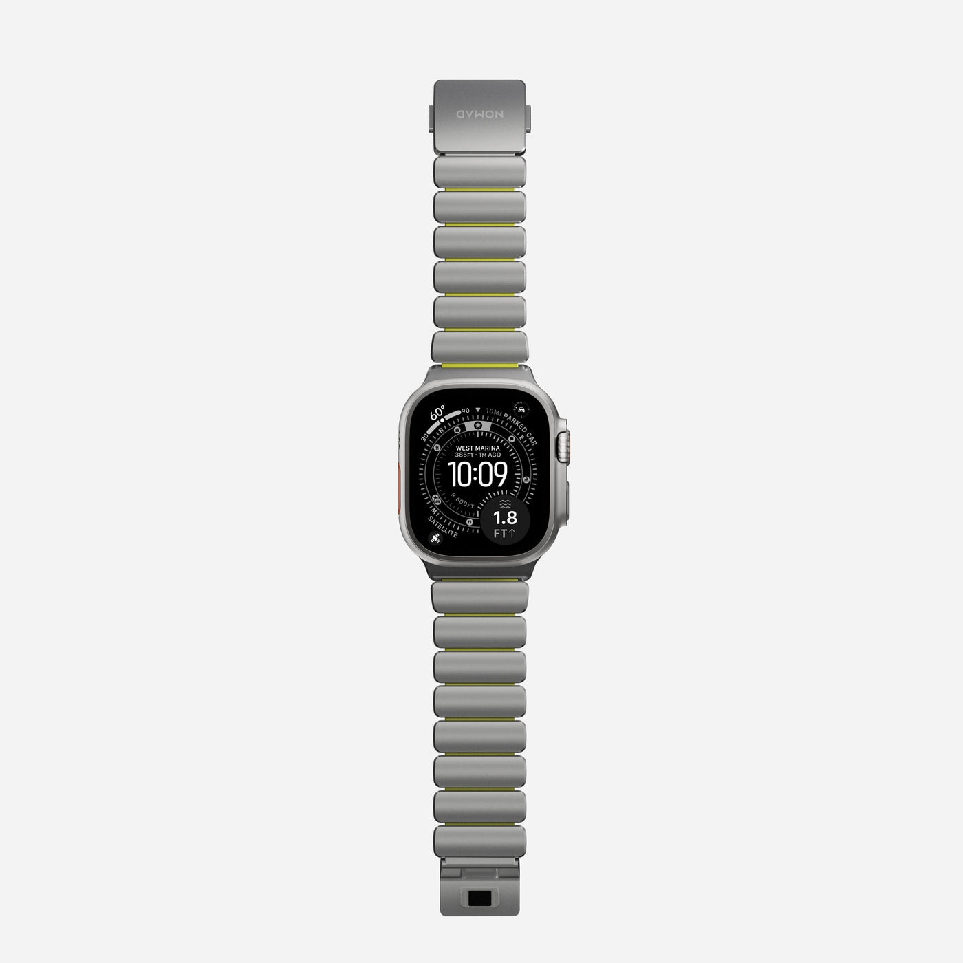 Apple Watch Ultra 49mm 2nd Gen Reim Stratos, Natural Titanium - Volt