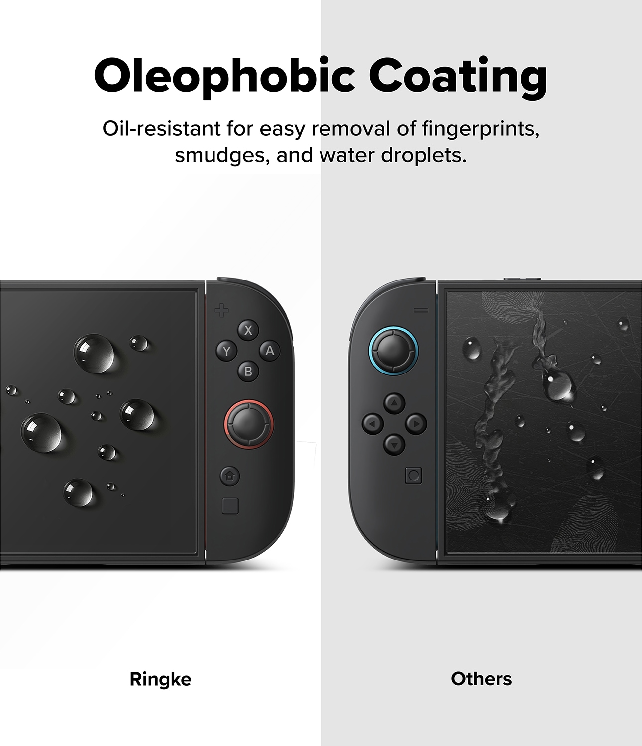 Nintendo Switch 2 Skjermbeskytter i glass med monteringsramme (2-pack)