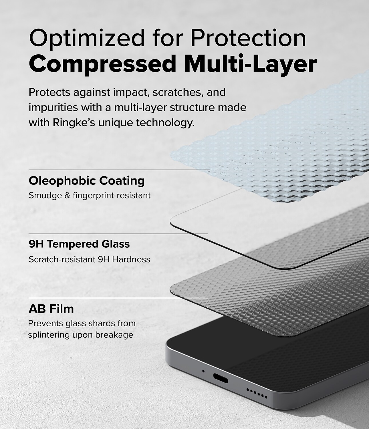 Nothing Phone 3a Skjermbeskytter i glass med monteringsramme (2-pack)
