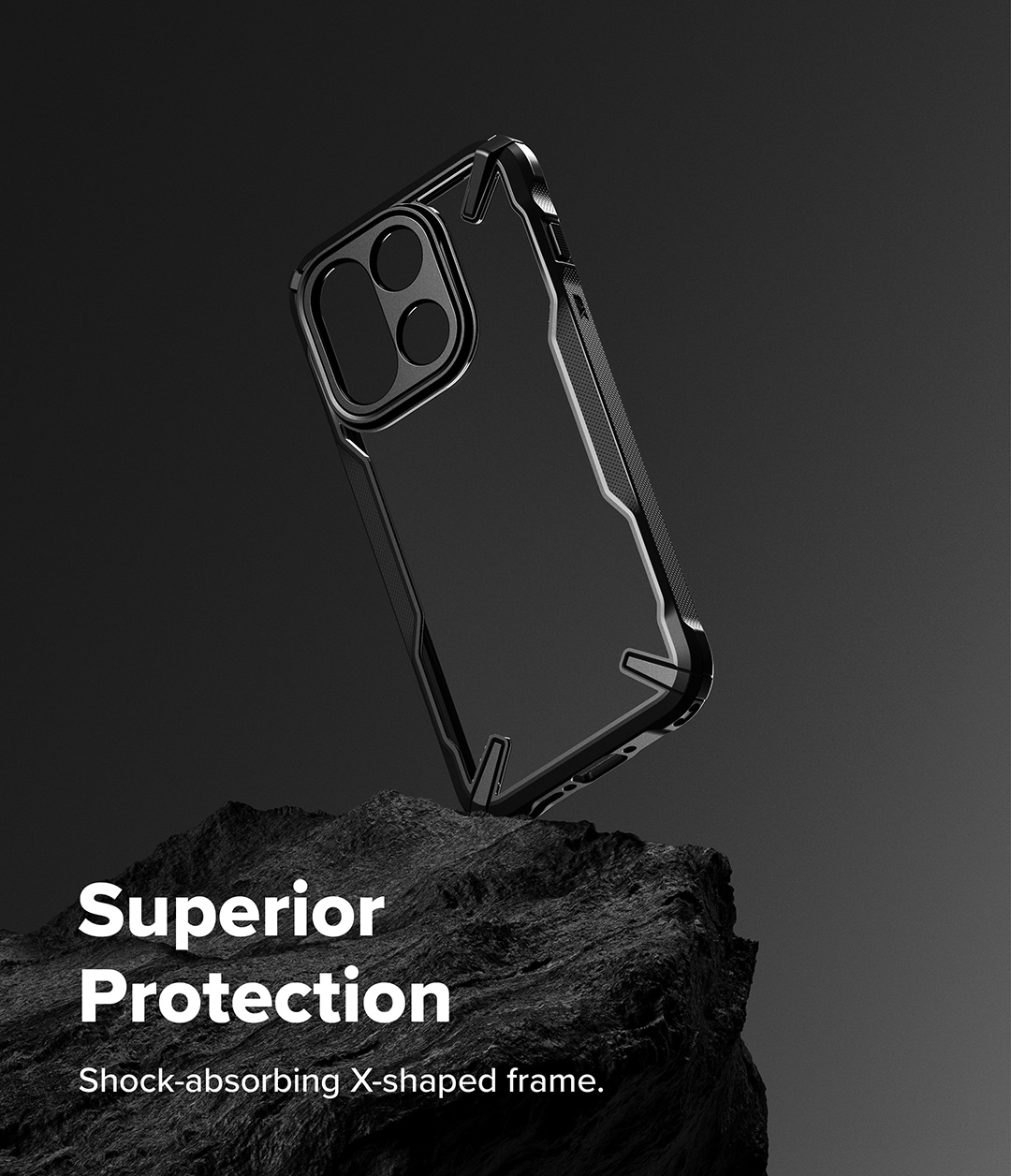  OnePlus 15 Fusion X Deksel, Svart