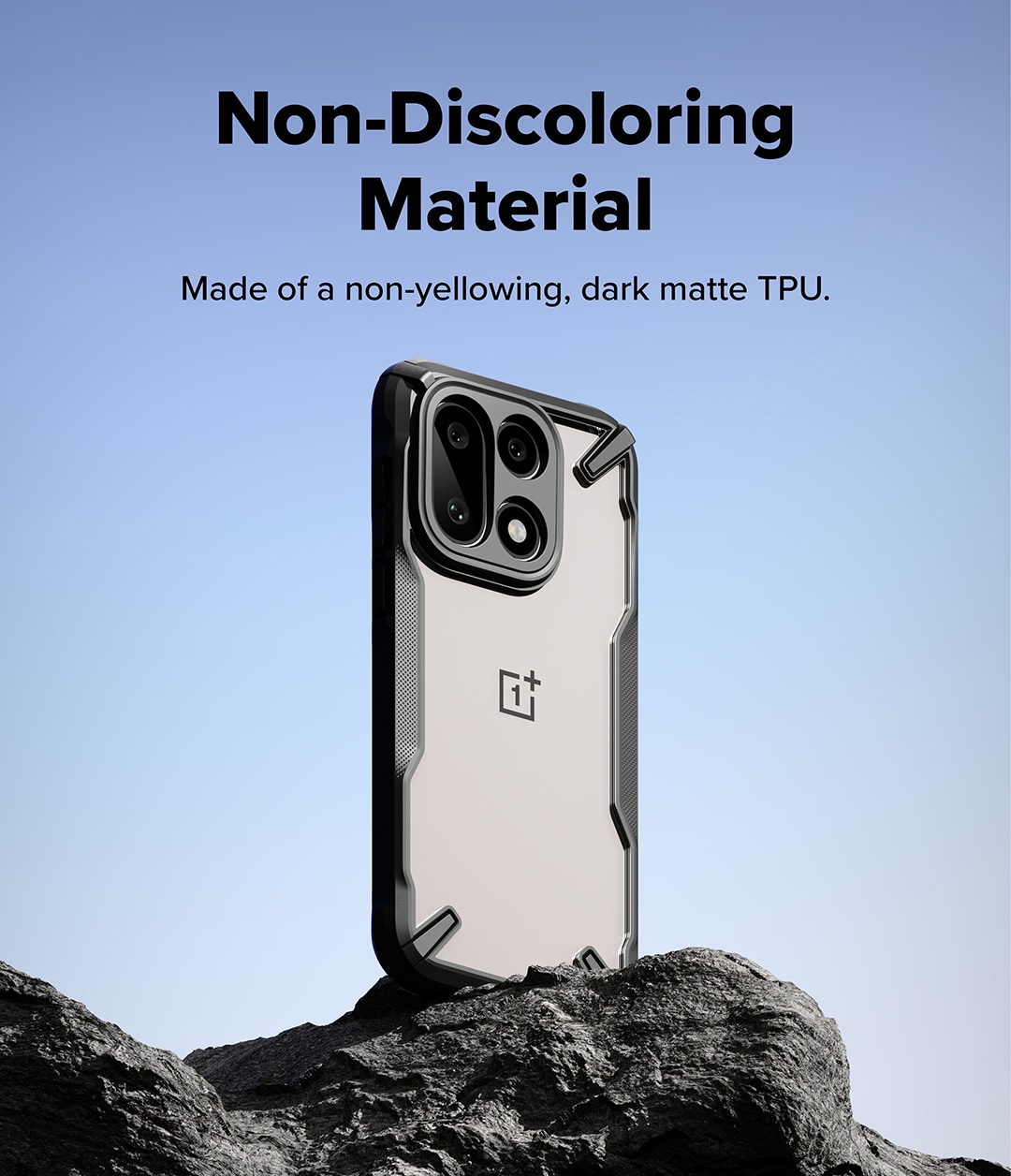  OnePlus 15 Fusion X Deksel, Svart