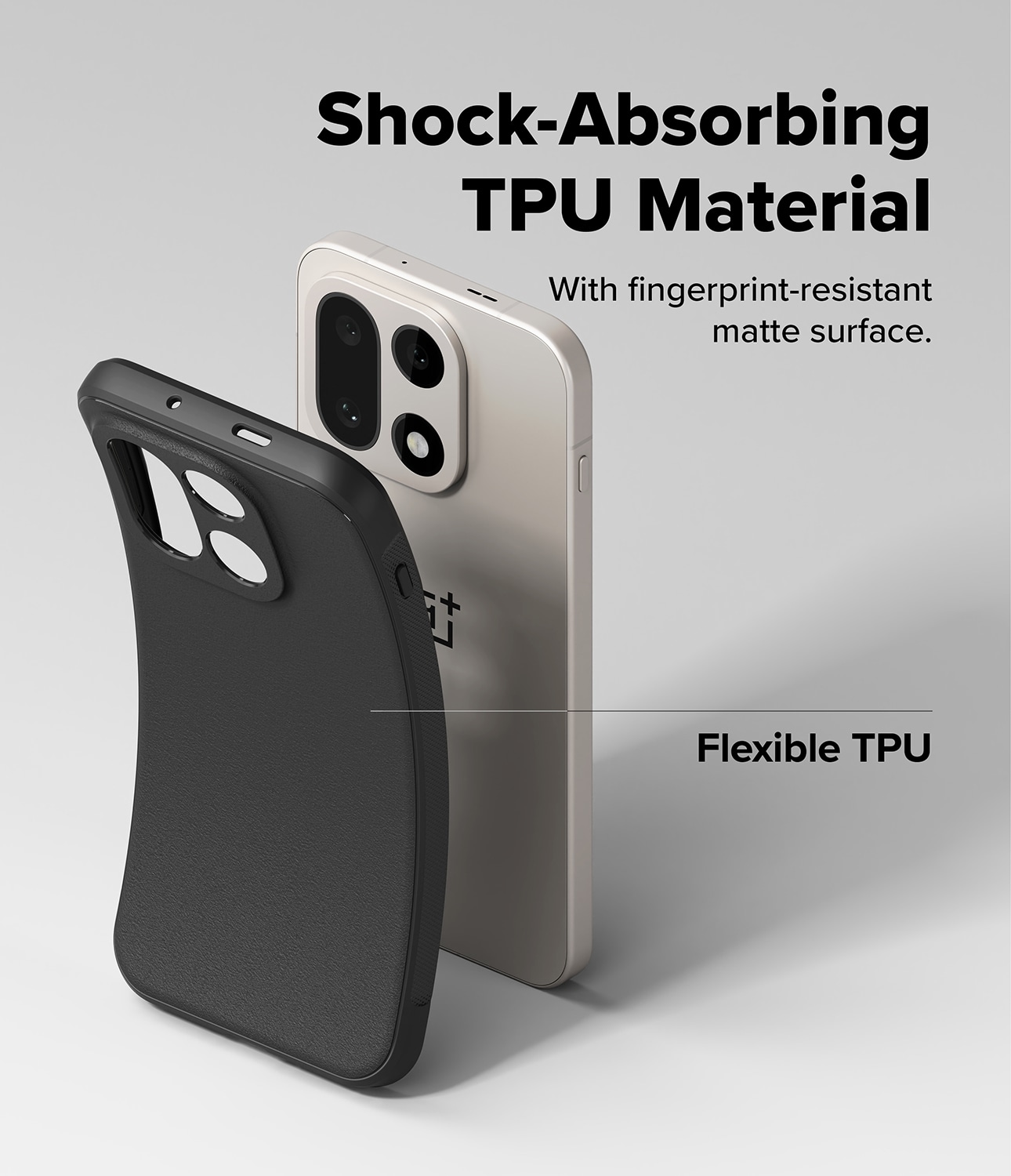  OnePlus 15 Onyx MagSafe Deksel, Black