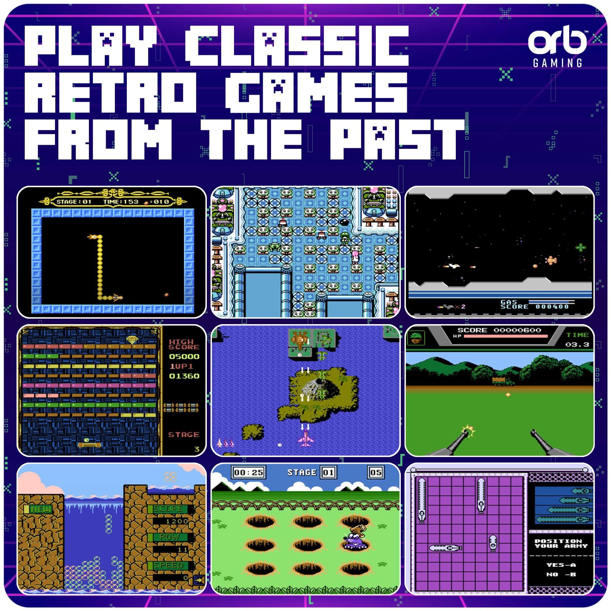 Retro Mini Arcade Machine 240 Spill