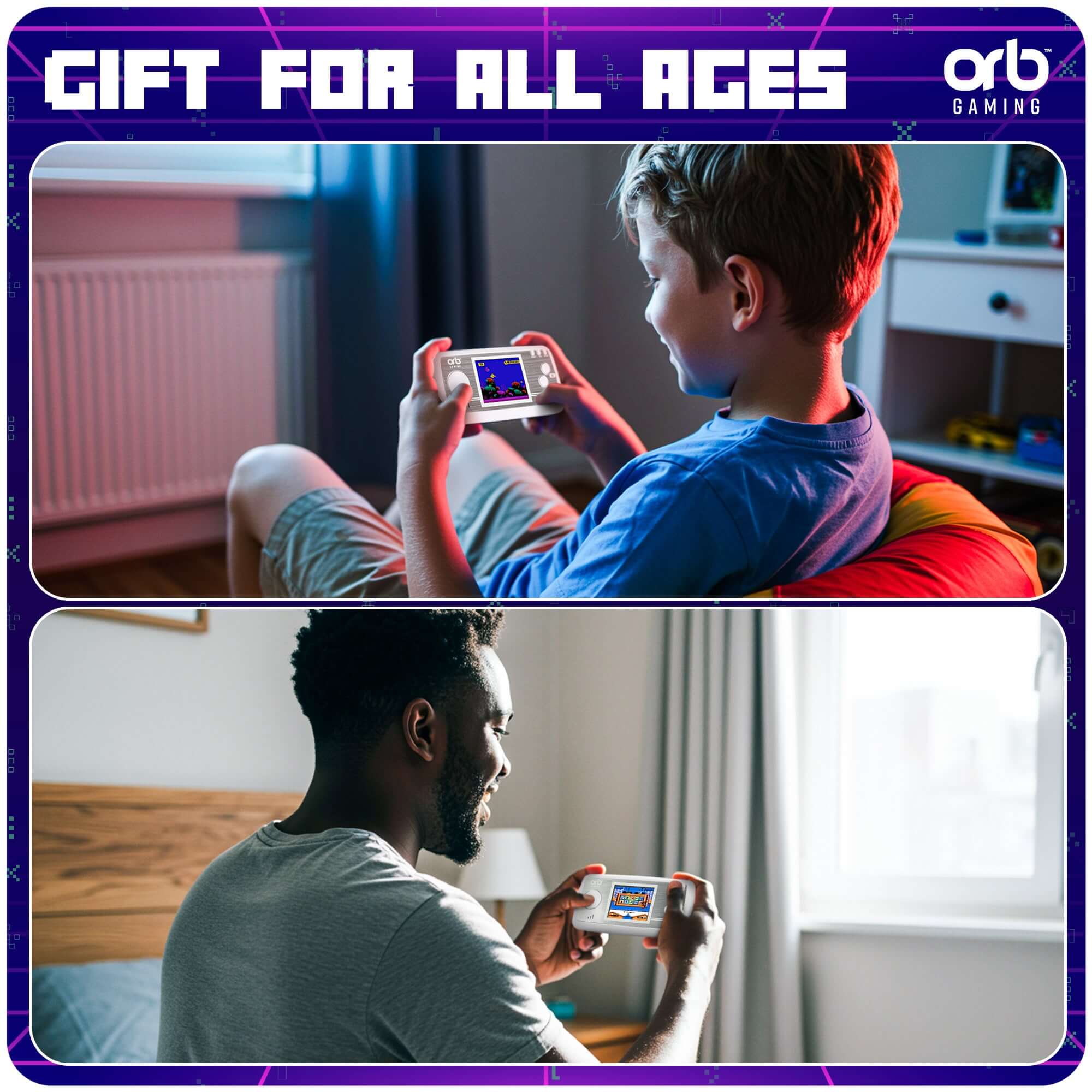 Retro Mini Spillkonsoll 240 Spill