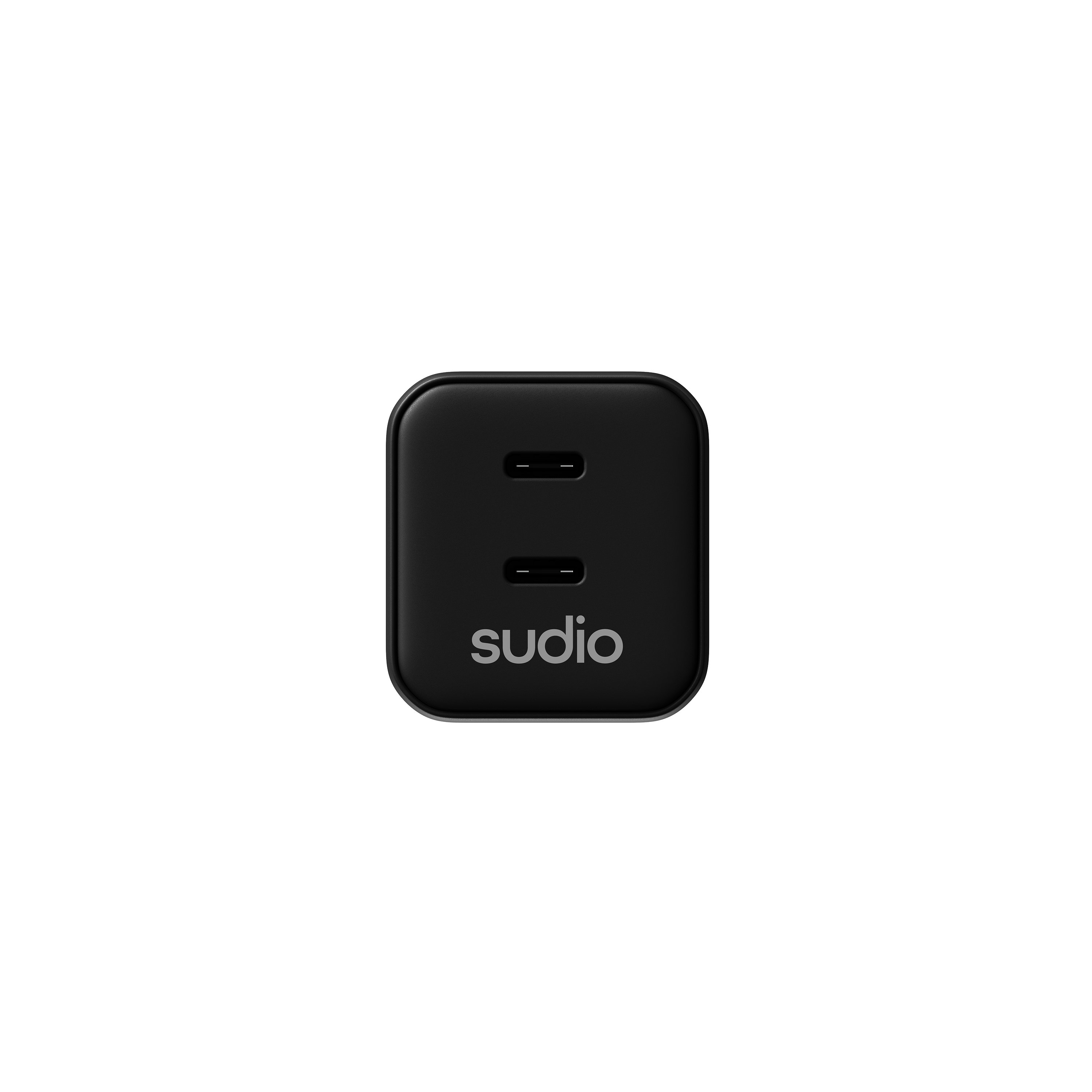 P2 2 x USB-C Vegglader 45W, Svart