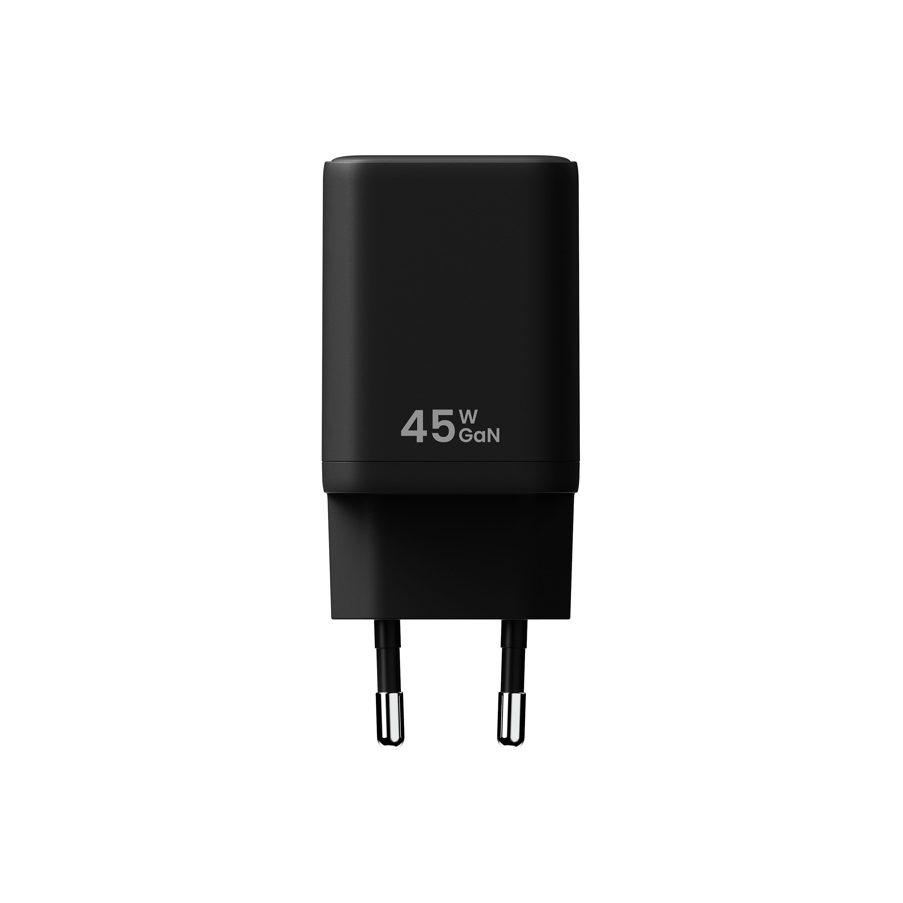 P2 2 x USB-C Vegglader 45W, Svart