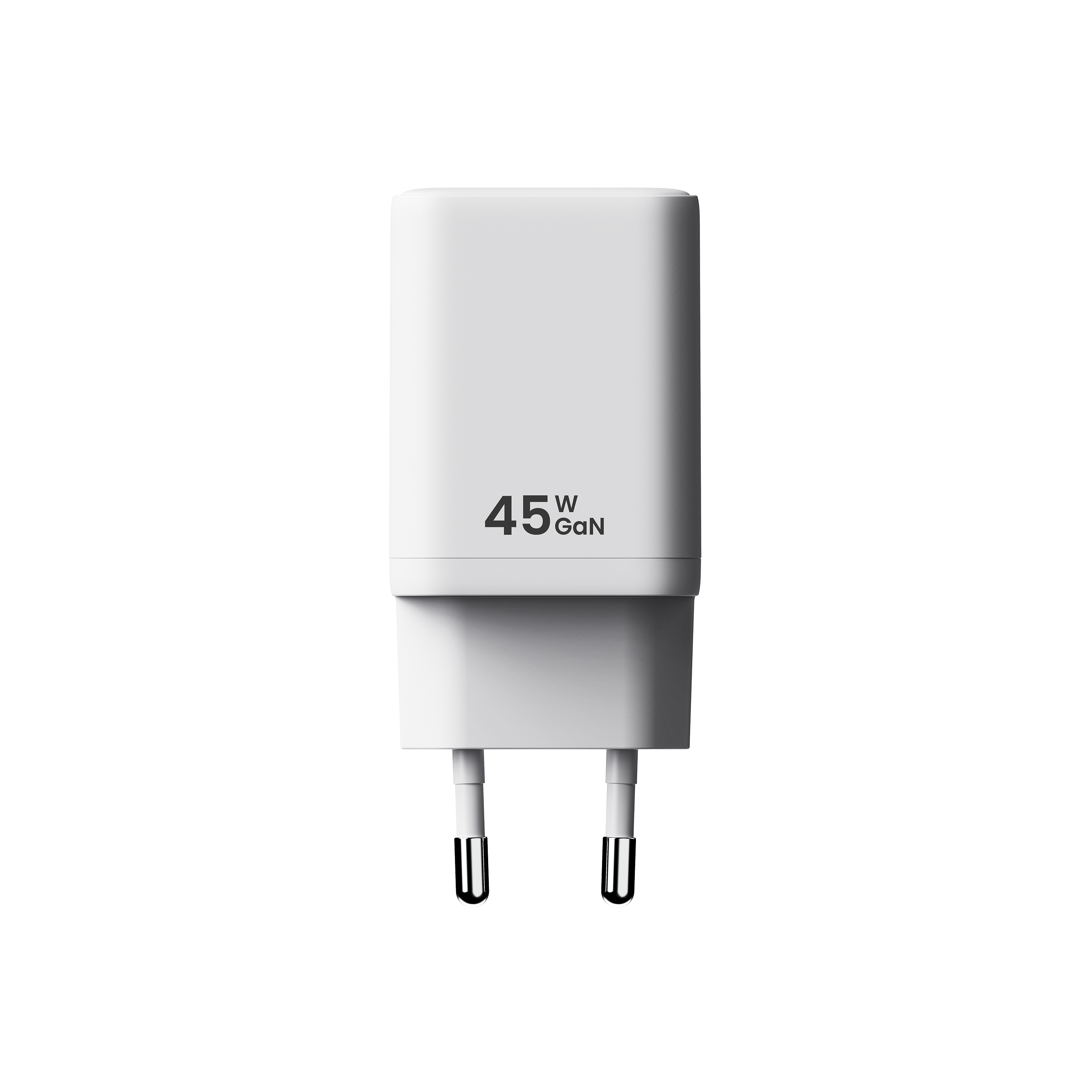 P2 2 x USB-C Vegglader 45W, Hvit