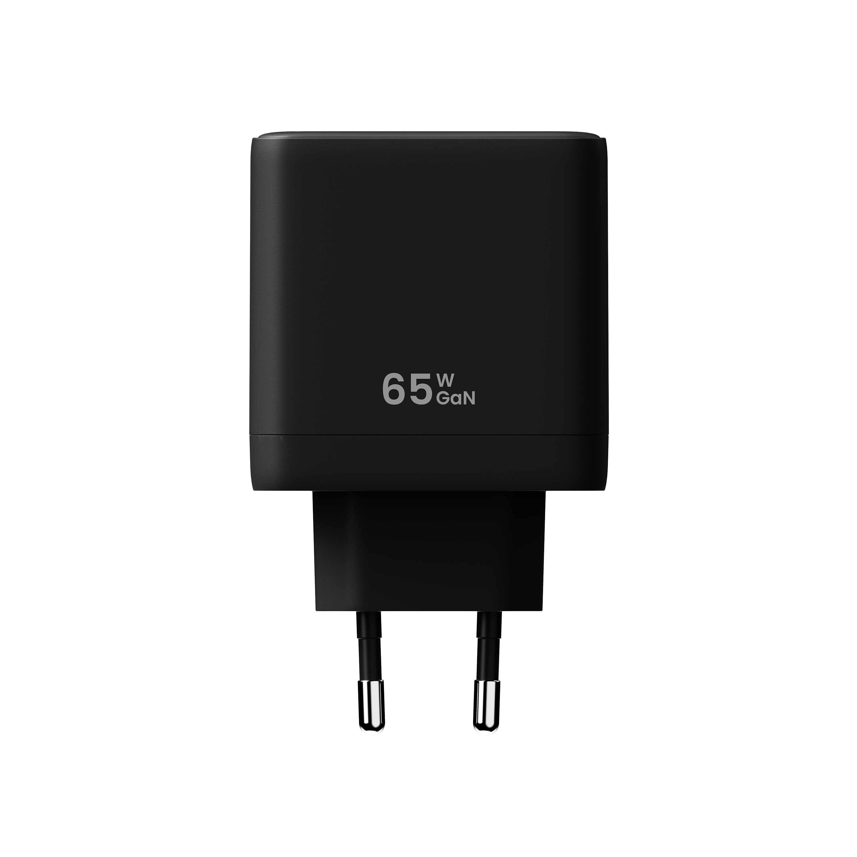 P3 2 x USB-C + USB-A Vegglader 65W, Svart