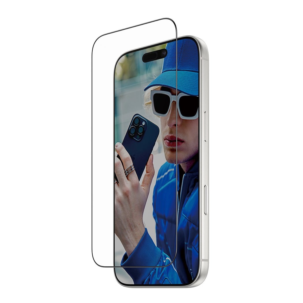 iPhone 17 Pro Skjermbeskytter med Fastfit in-a-box - Ultra Wide Fit