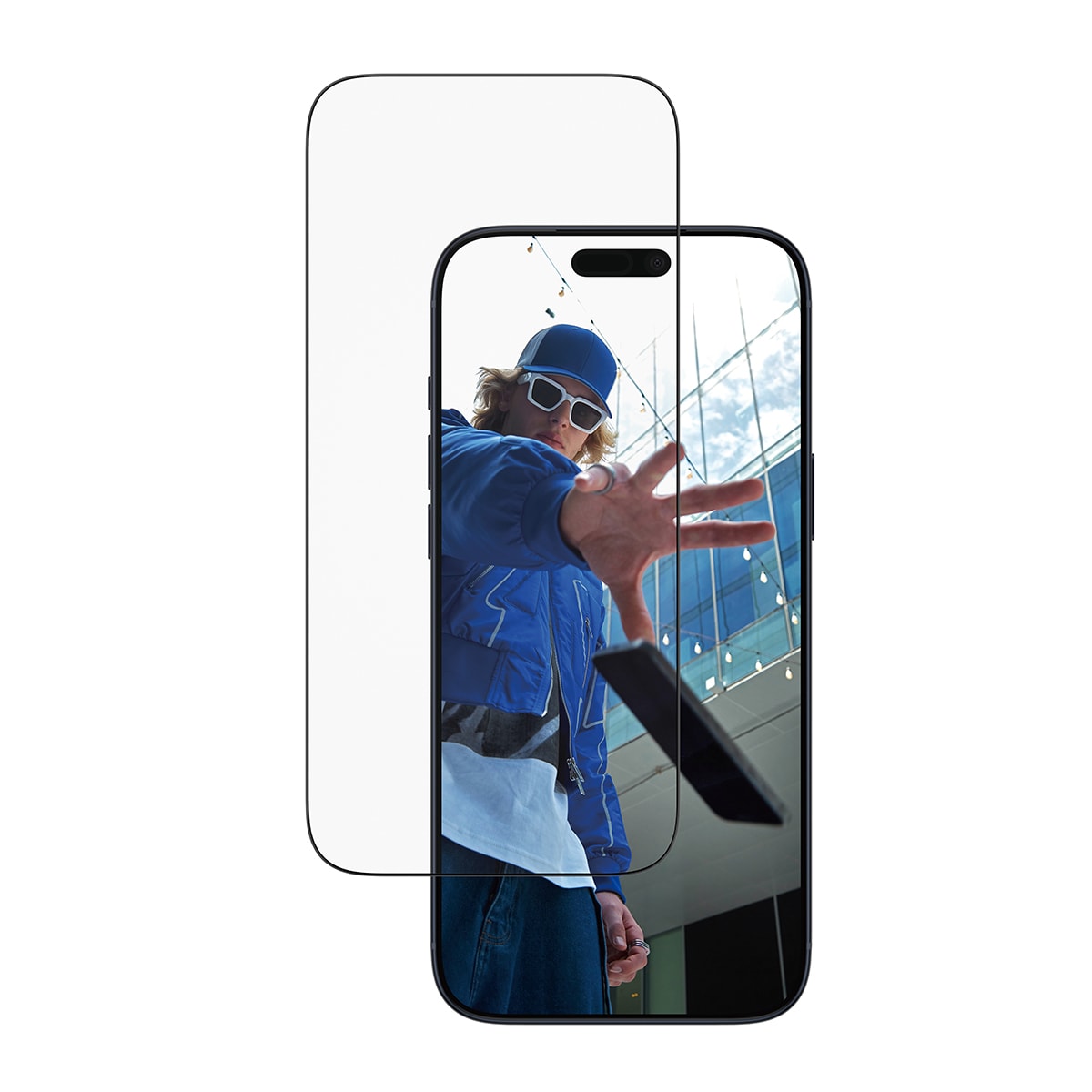 iPhone 17 Skjermbeskytter med installasjonsramme - Ultra Wide Fit