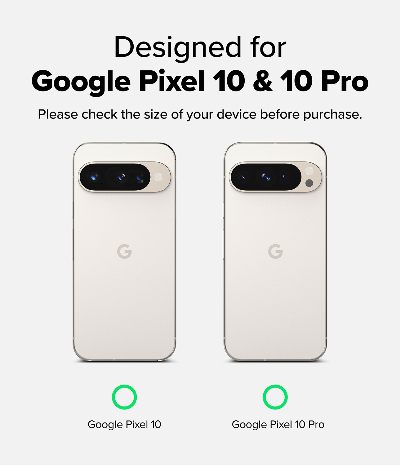 Google Pixel 10 Fusion MagSafe Deksel, Gjennomsiktig