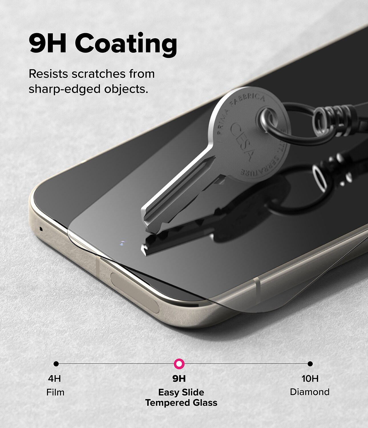 Google Pixel 10 Pro Skjermbeskytter i glass med monteringsramme (2-pack)