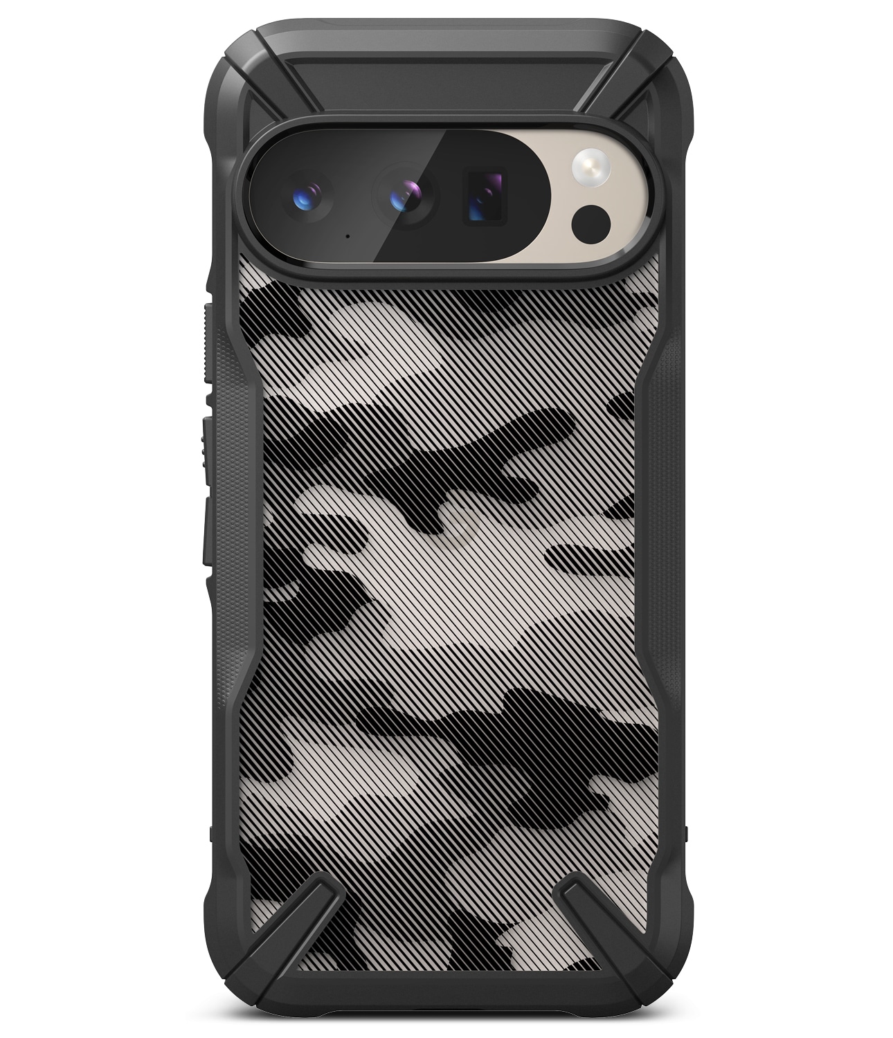 Google Pixel 10 Fusion X Deksel, Camo Black