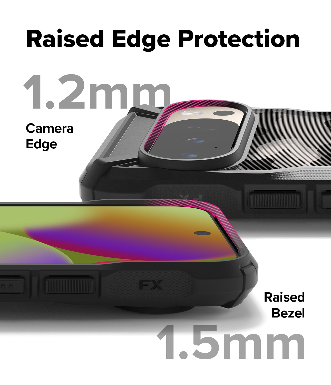 Google Pixel 10 Fusion X Deksel, Camo Black