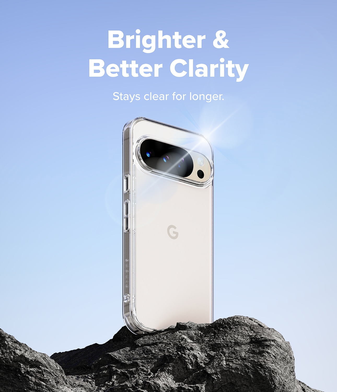 Google Pixel 10 Pro XL Fusion deksel, Clear