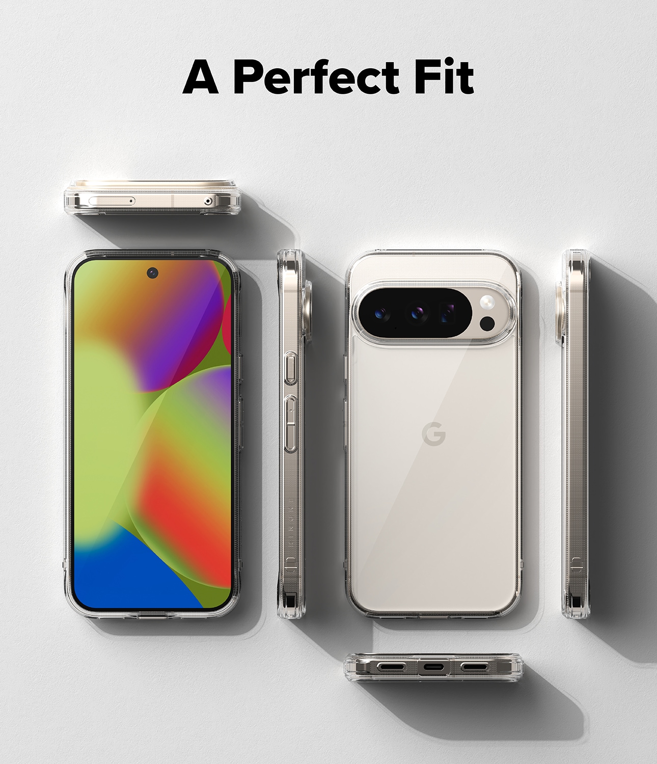Google Pixel 10 Pro XL Fusion deksel, Clear