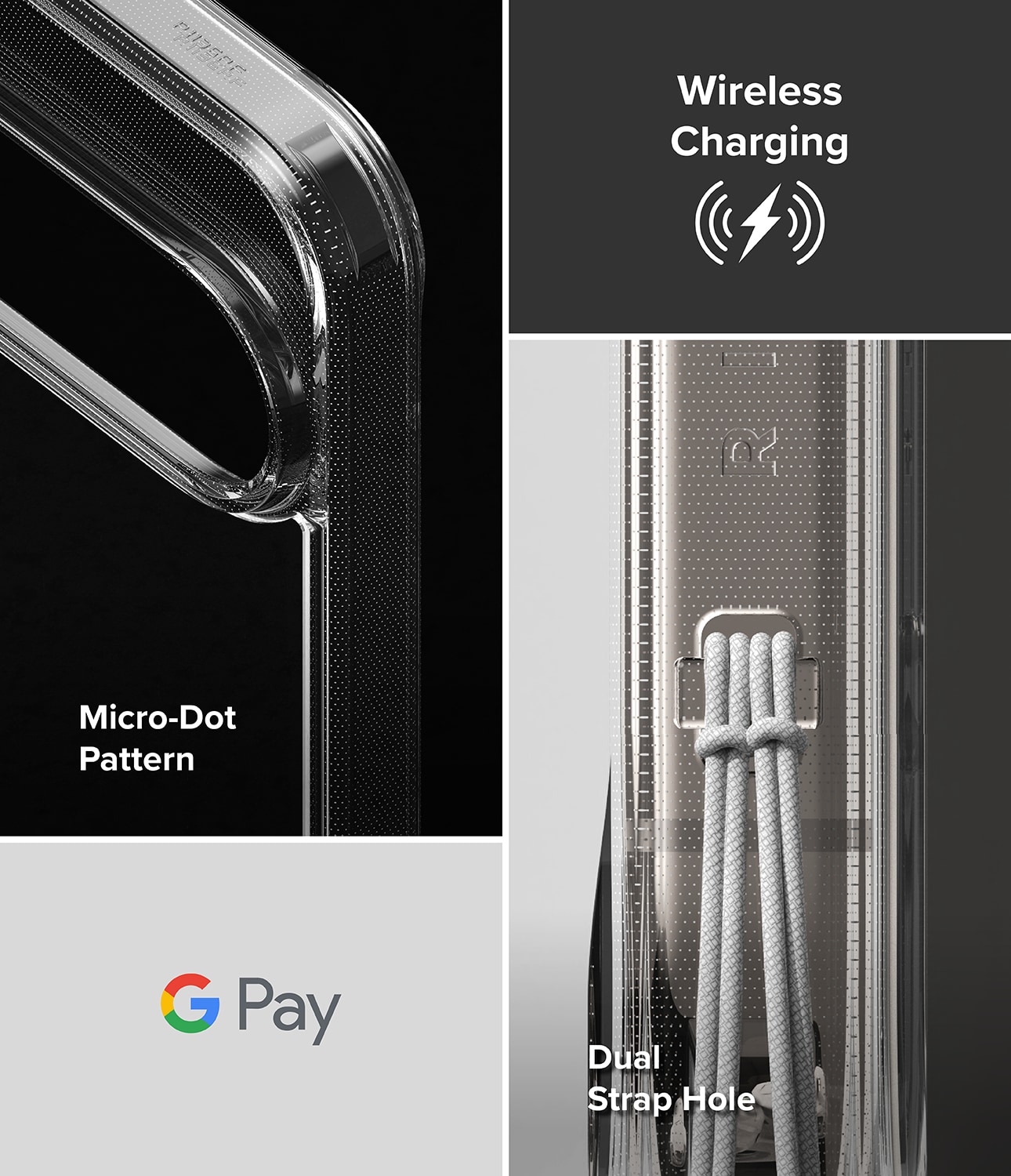 Google Pixel 10 Pro XL Fusion deksel, Clear