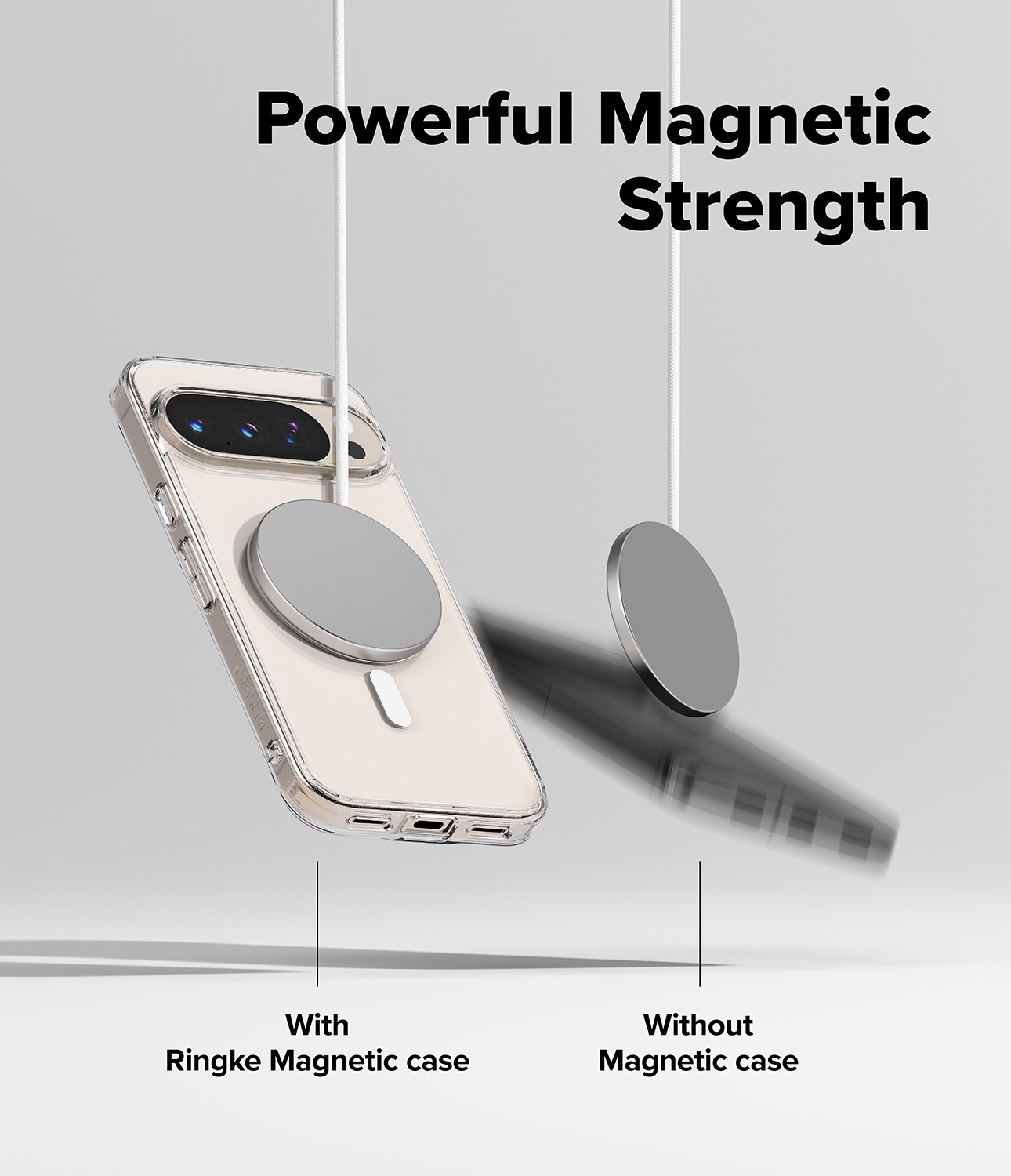 Google Pixel 10 Pro XL Fusion MagSafe Deksel, Gjennomsiktig