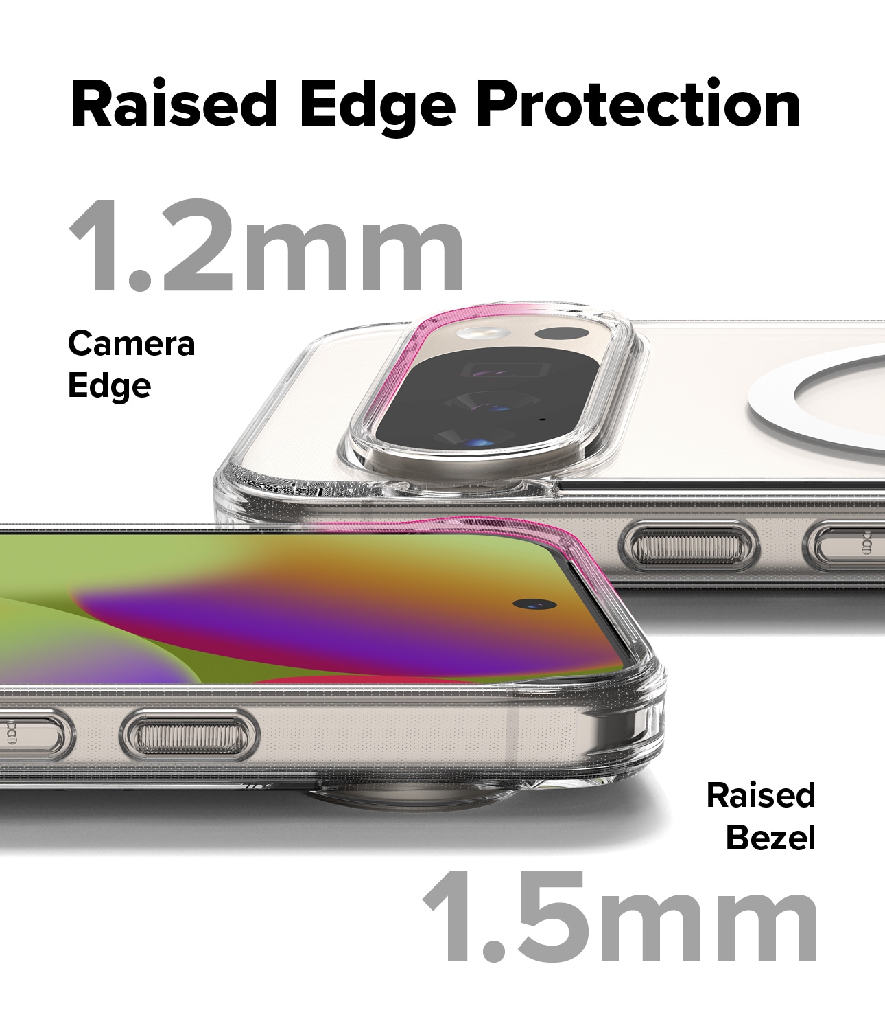 Google Pixel 10 Pro XL Fusion MagSafe Deksel, Gjennomsiktig