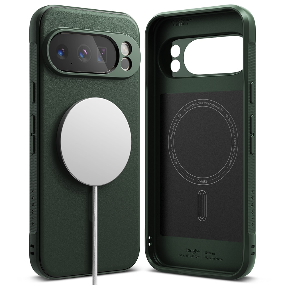 Google Pixel 10 Pro XL Onyx MagSafe Deksel, Dark Green