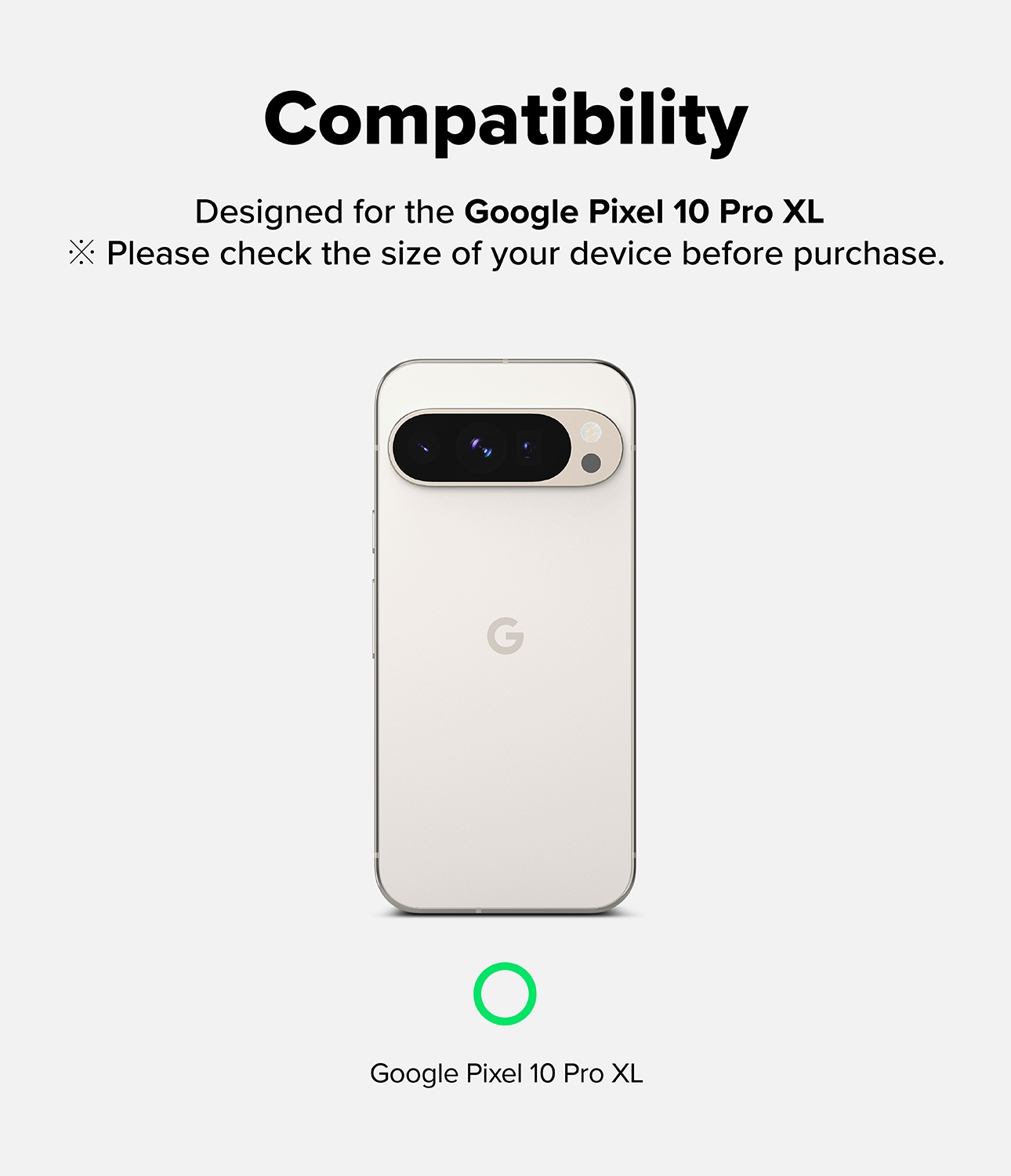 Google Pixel 10 Pro XL Skjermbeskytter i glass med monteringsramme (2-pack)