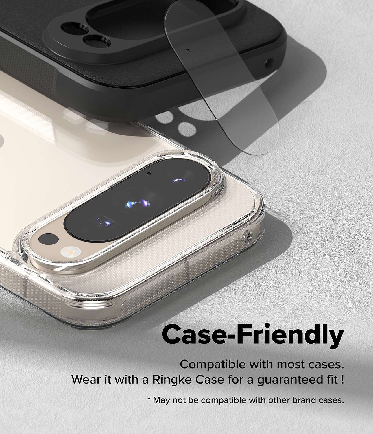Google Pixel 10 Pro Kameralinsebeskyttelse i glass (2-pack)