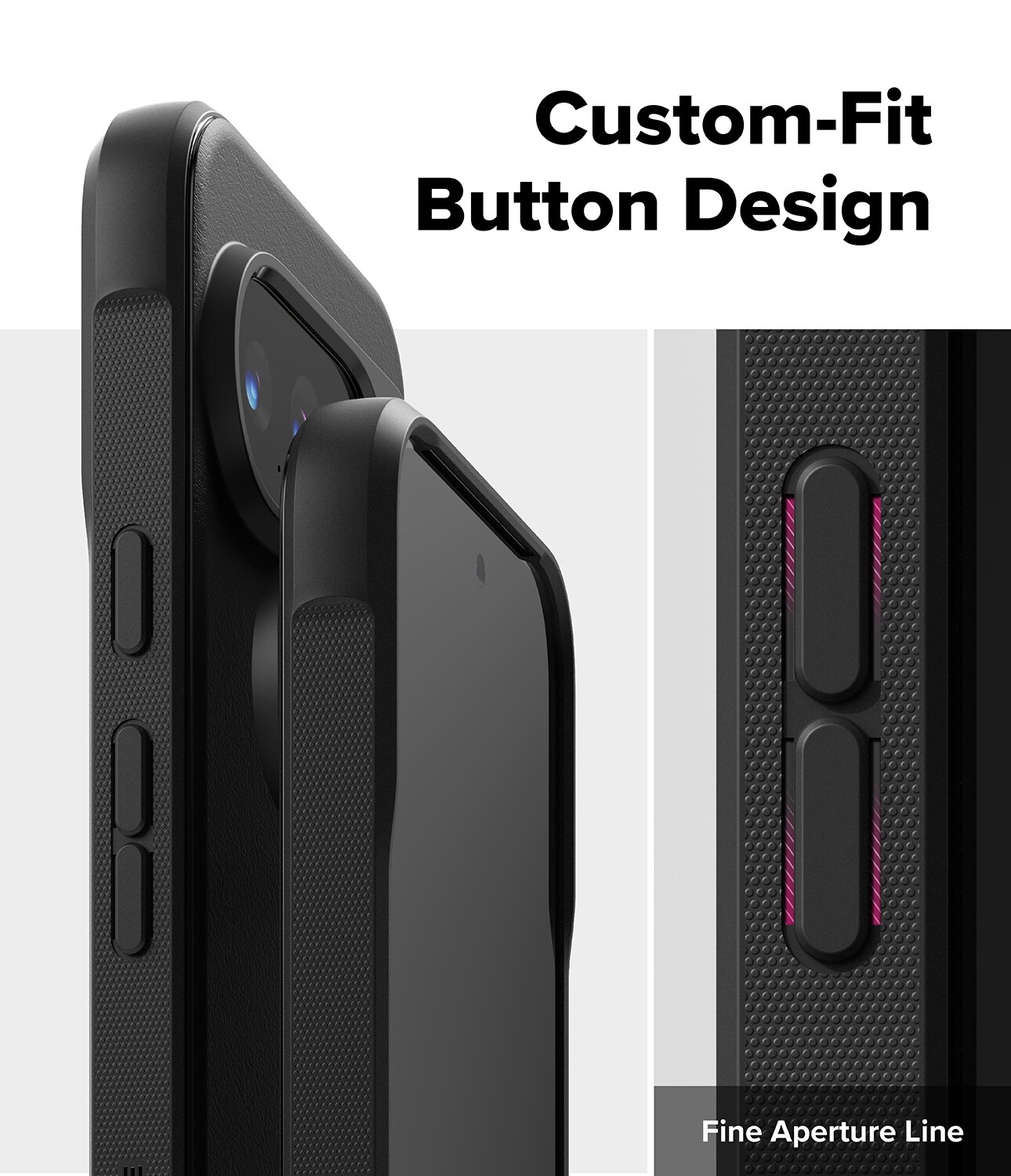 Google Pixel 10 Pro Onyx deksel, Black
