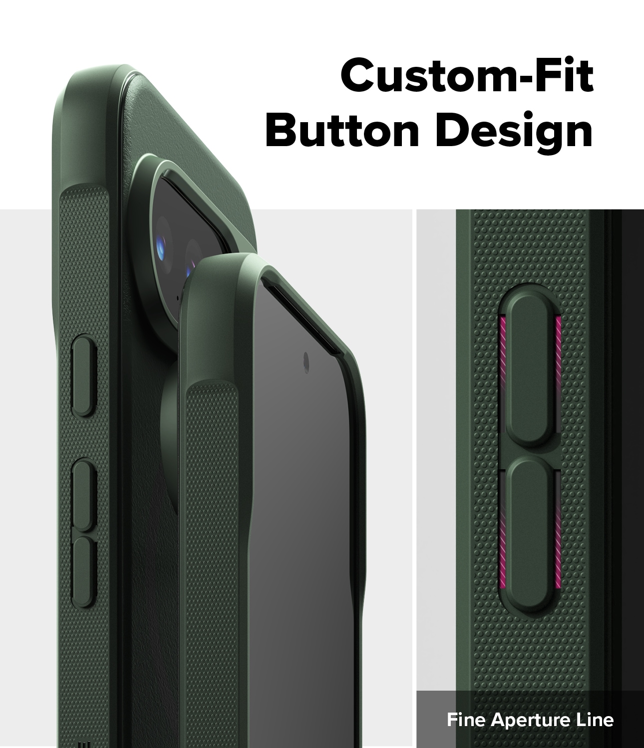 Google Pixel 10 Pro Onyx deksel, Dark Green