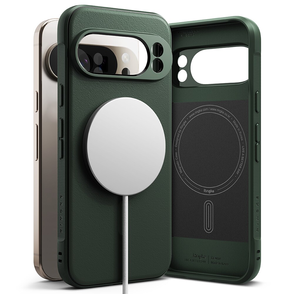 Google Pixel 10 Pro Onyx MagSafe Deksel, Dark Green