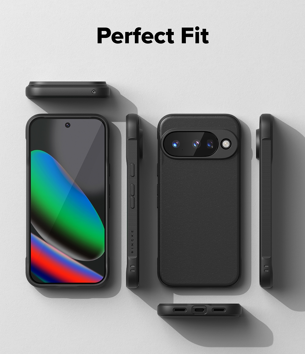 Google Pixel 10 Onyx deksel, Black