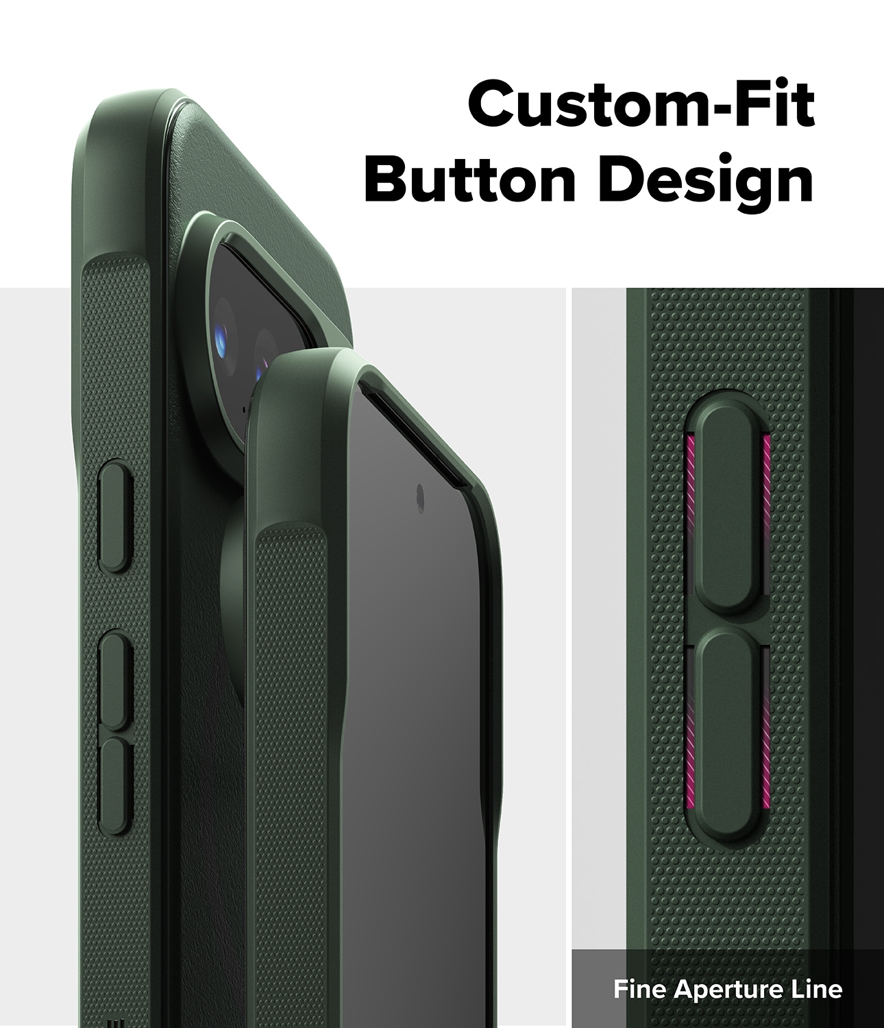 Google Pixel 10 Onyx deksel, Dark Green