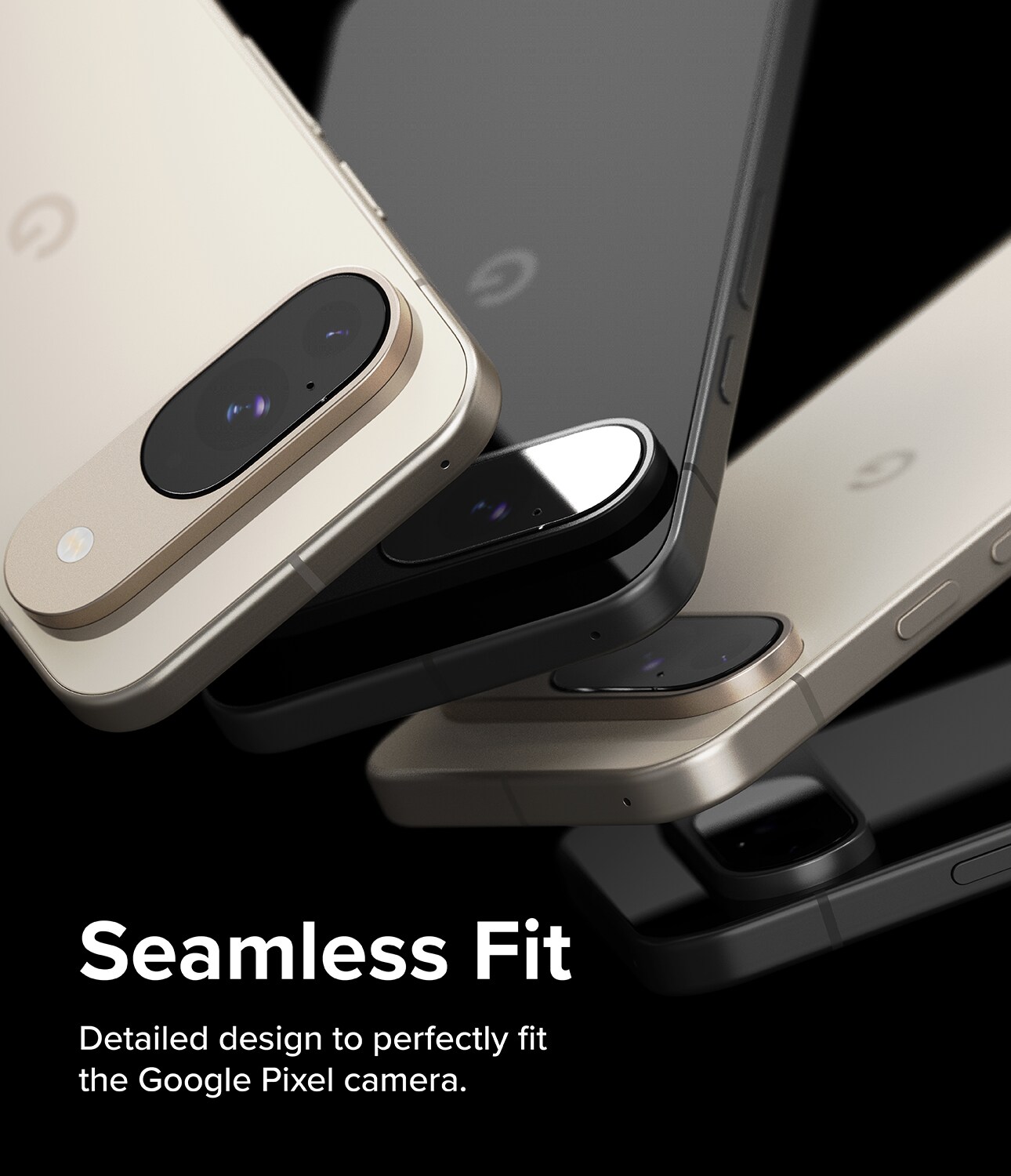 Google Pixel 9 Kameralinsebeskyttelse i glass (3-pack)