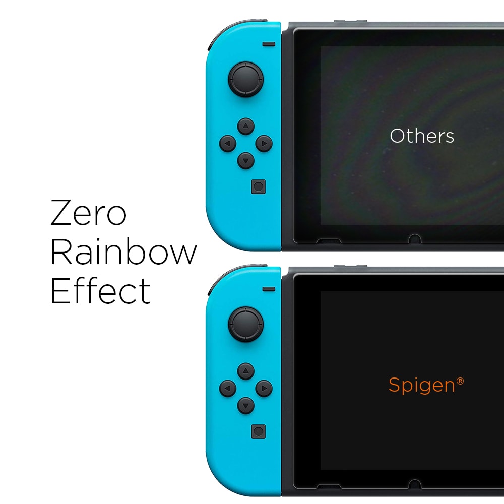 Nintendo Switch Skjermbeskytter GLAS.tR SLIM (2-pakning)