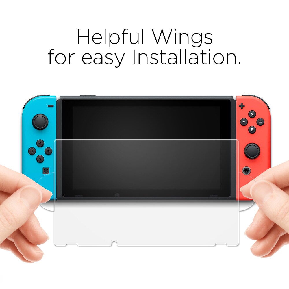 Nintendo Switch Skjermbeskytter GLAS.tR SLIM (2-pakning)