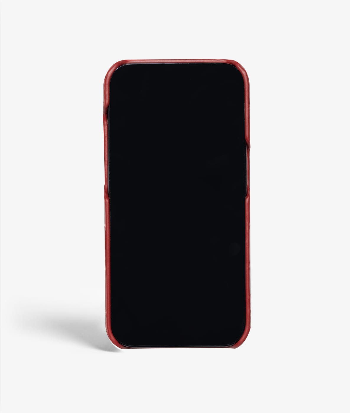 iPhone 14 Pro Max Deksel Croco Rød