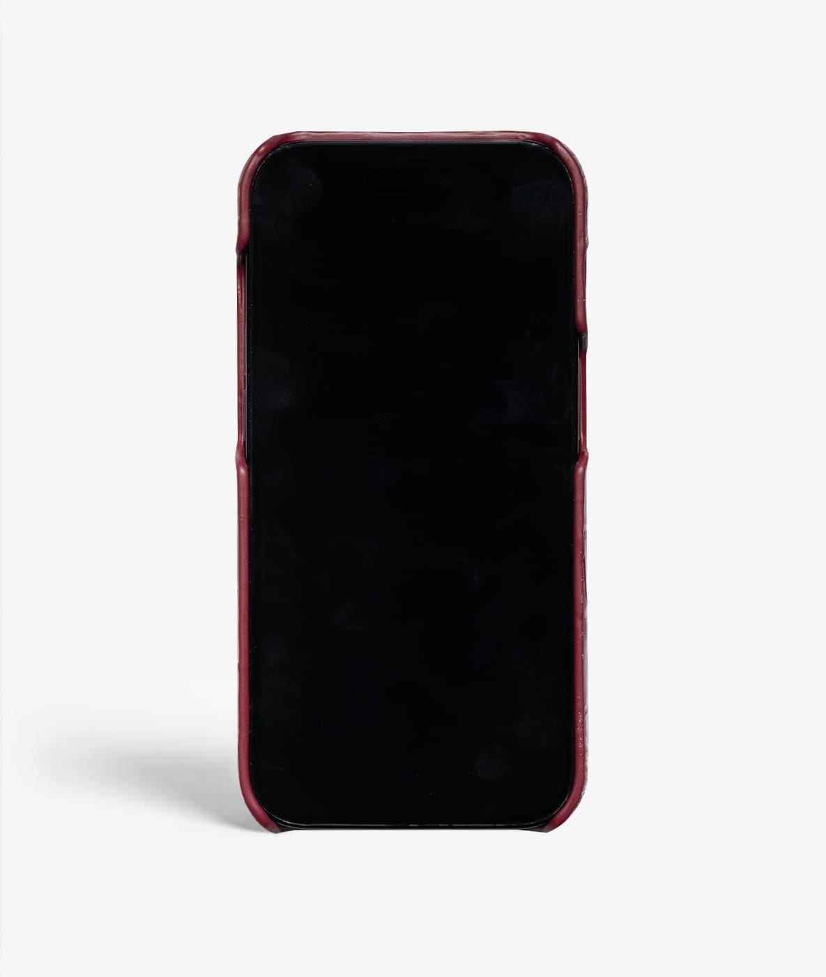 iPhone 14 Pro Max Deksel Croco Lava Red