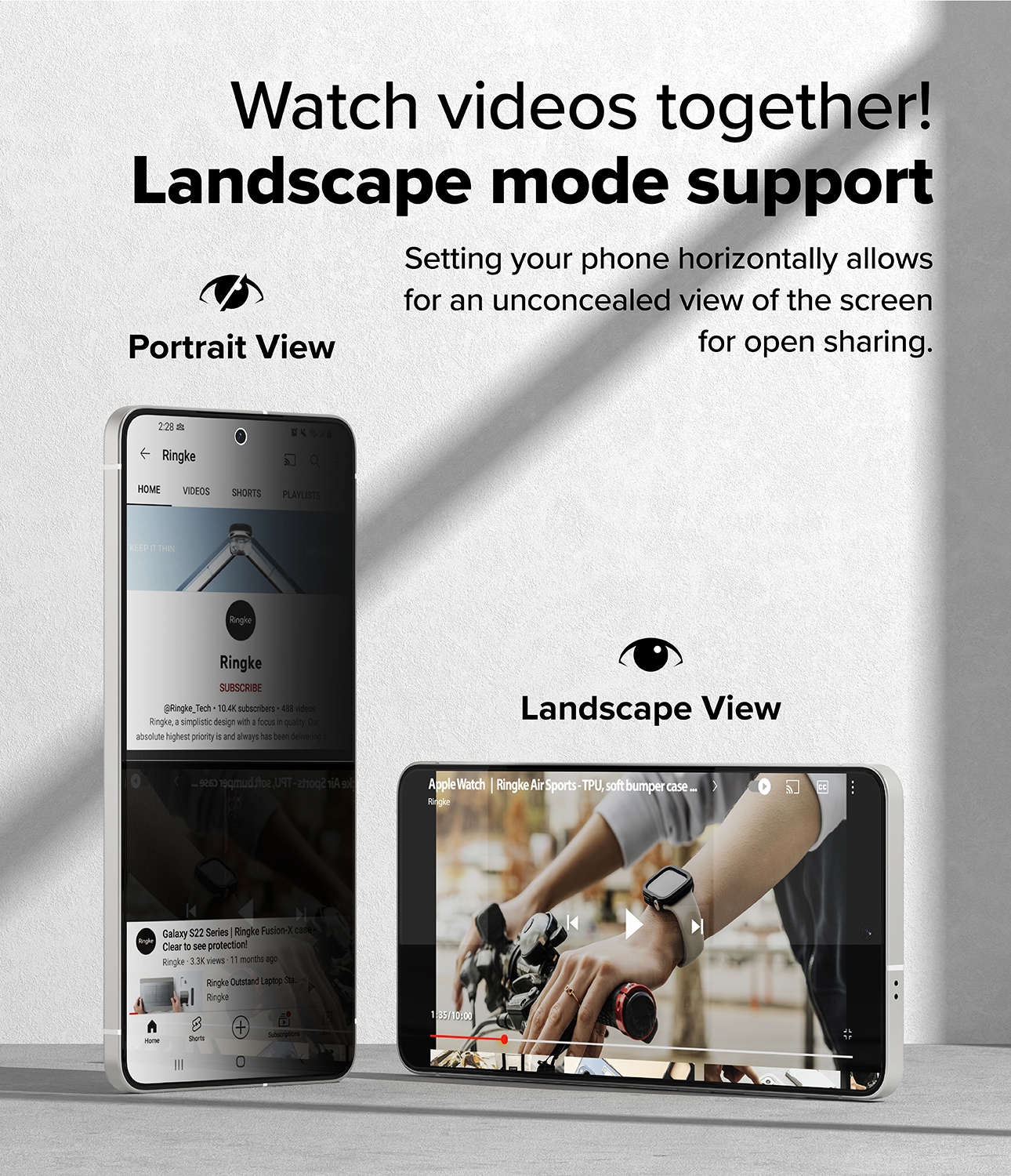Samsung Galaxy S25 Edge Anti-spy Skjermbeskytter i glass med monteringsram (2-pack)