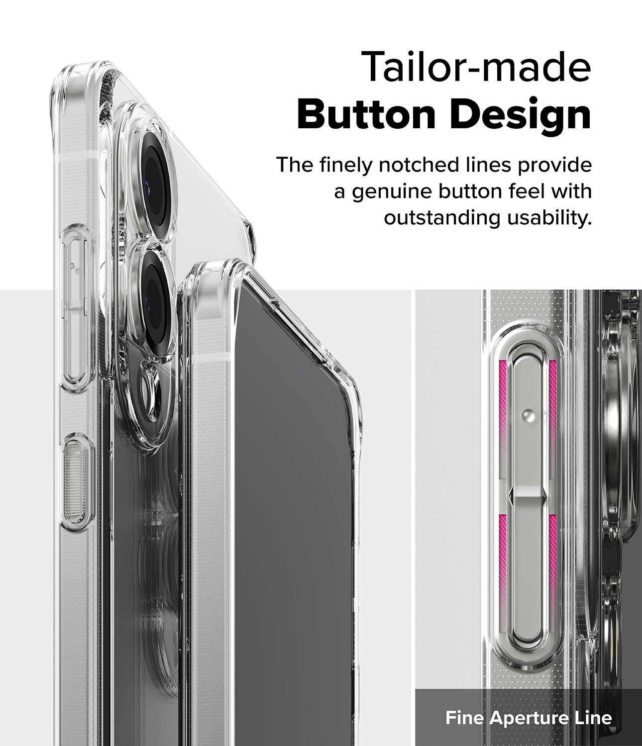 Samsung Galaxy S25 Edge Fusion deksel, Clear