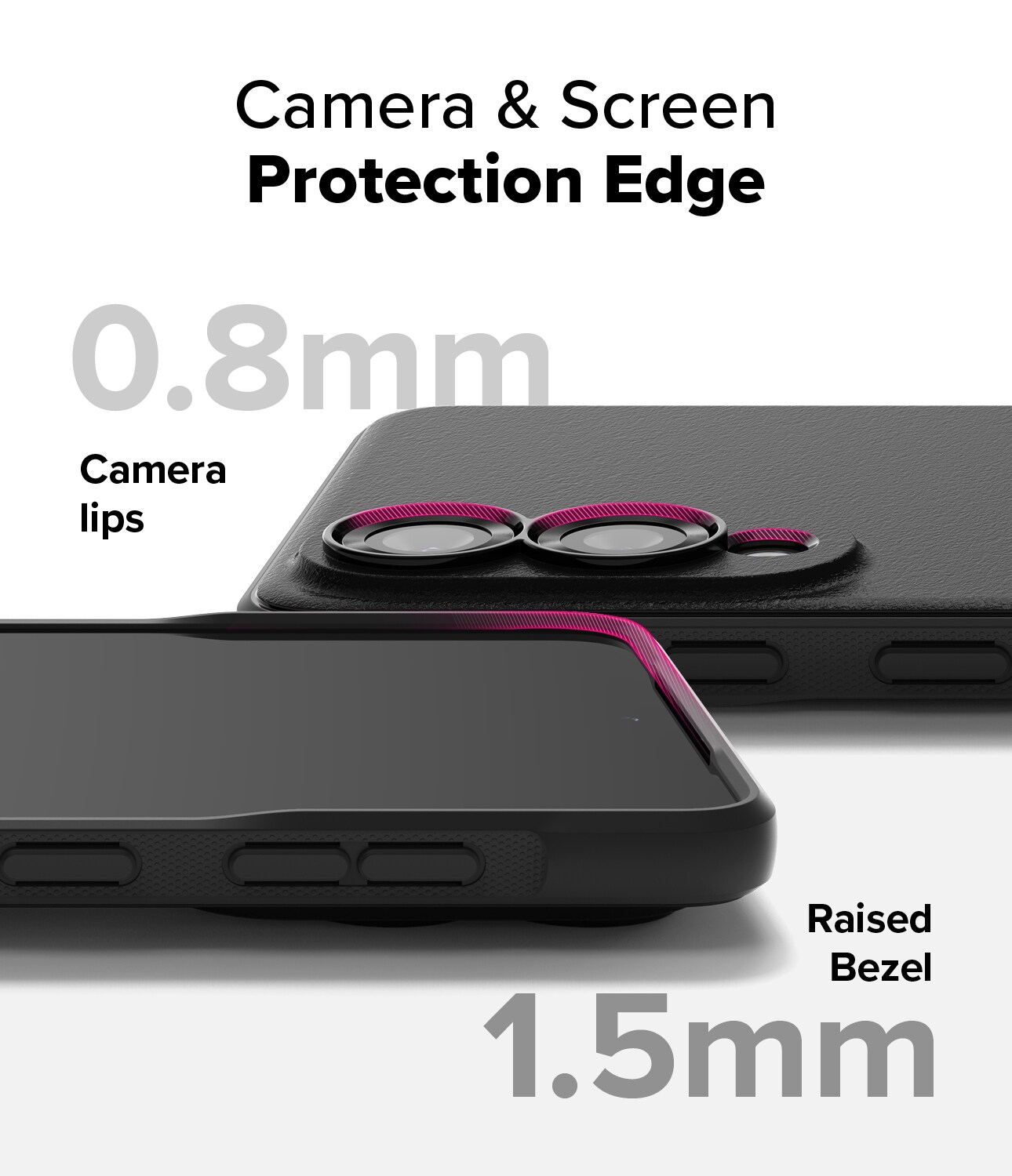 Samsung Galaxy S25 Edge Onyx deksel, Black