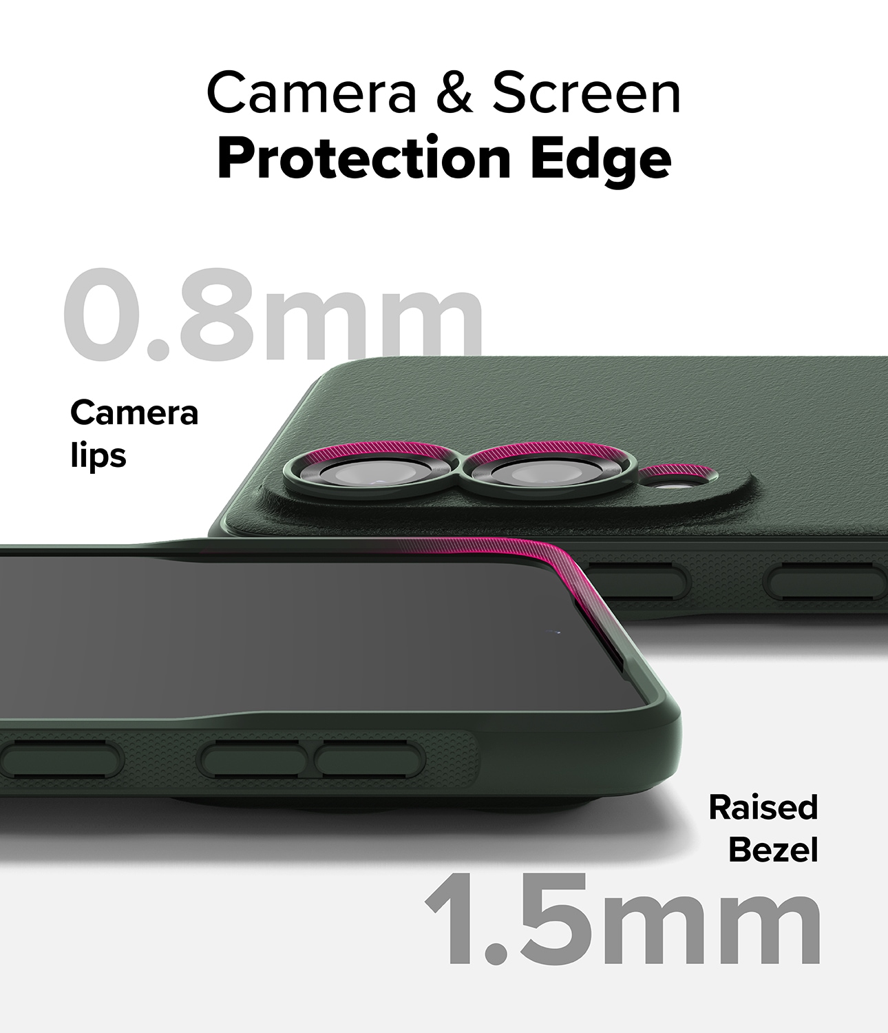 Samsung Galaxy S25 Edge Onyx deksel, Dark Green