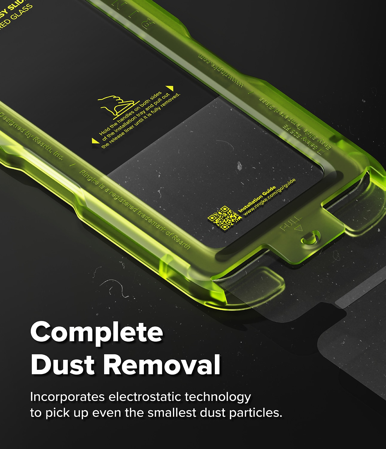 Samsung Galaxy S25 FE Skjermbeskytter i glass med monteringsramme (2-pack)