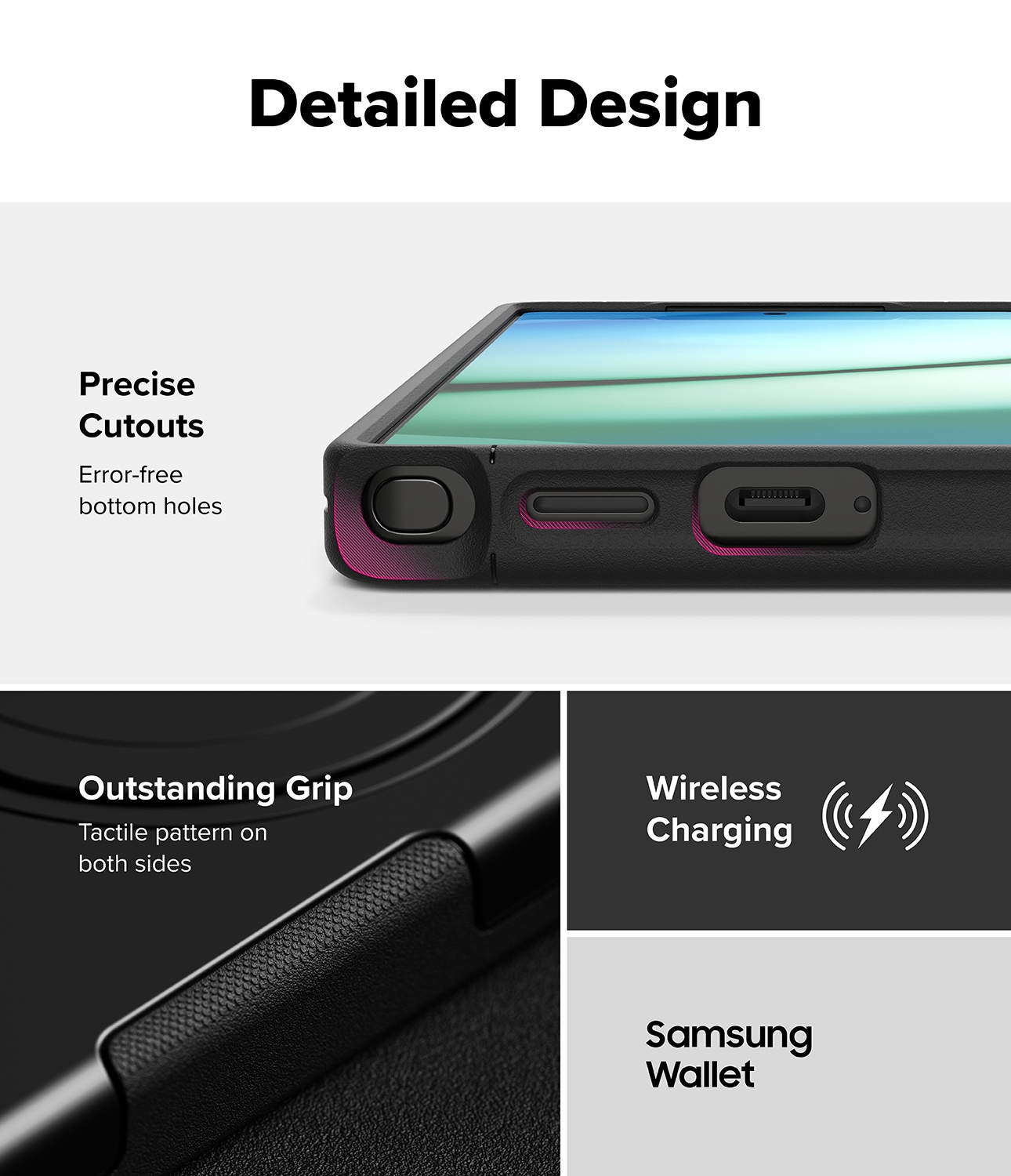 Samsung Galaxy S25 Ultra Alles Magnetisk Deksel, svart