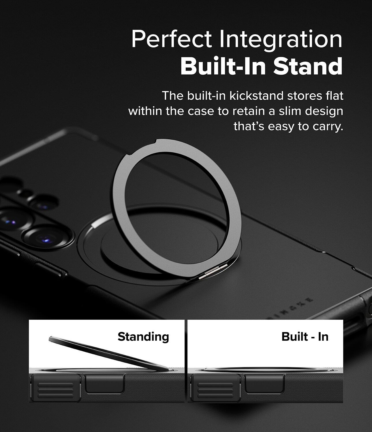 Samsung Galaxy S25 Ultra Alles Magnetisk Deksel, svart
