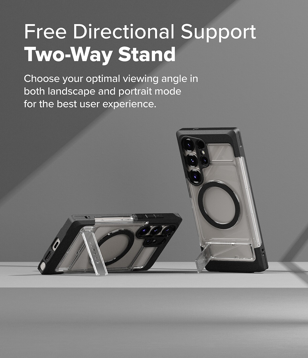 Samsung Galaxy S25 Ultra UX Magnetic Deksel, Clear