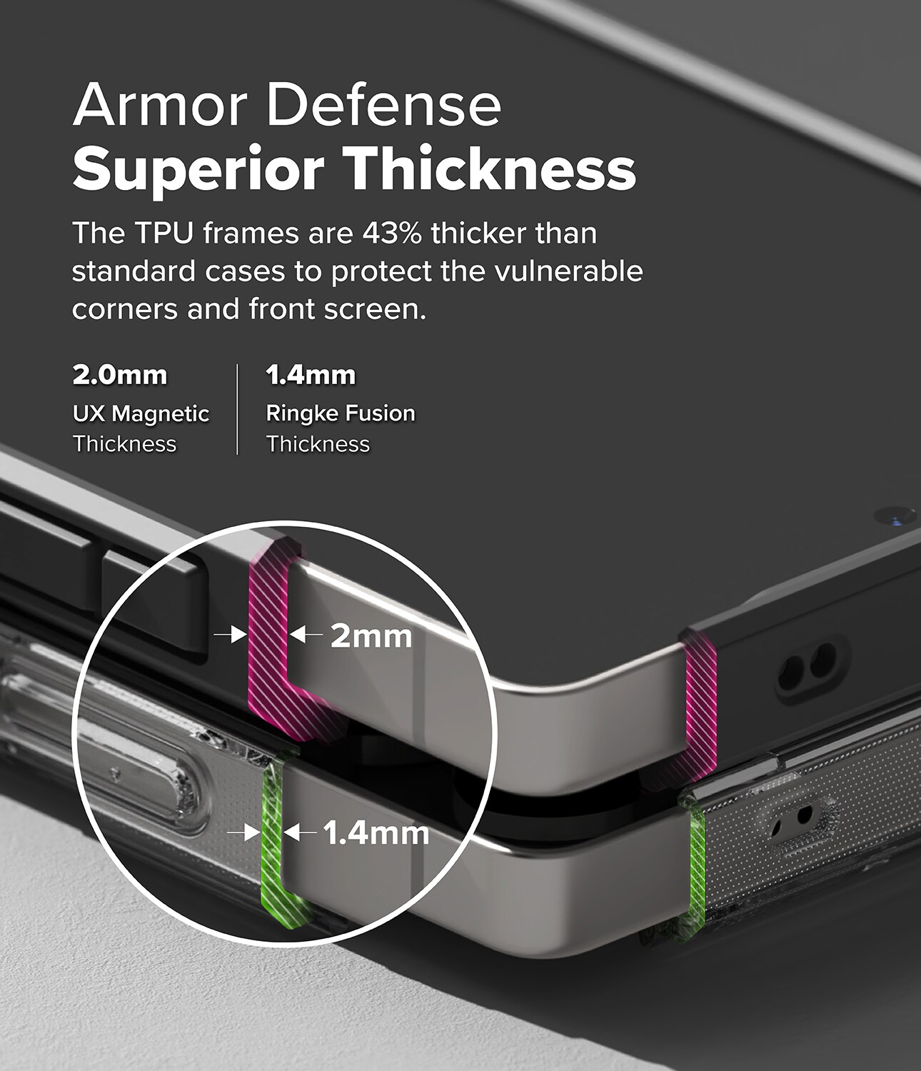 Samsung Galaxy S25 Ultra UX Magnetic Deksel, Clear