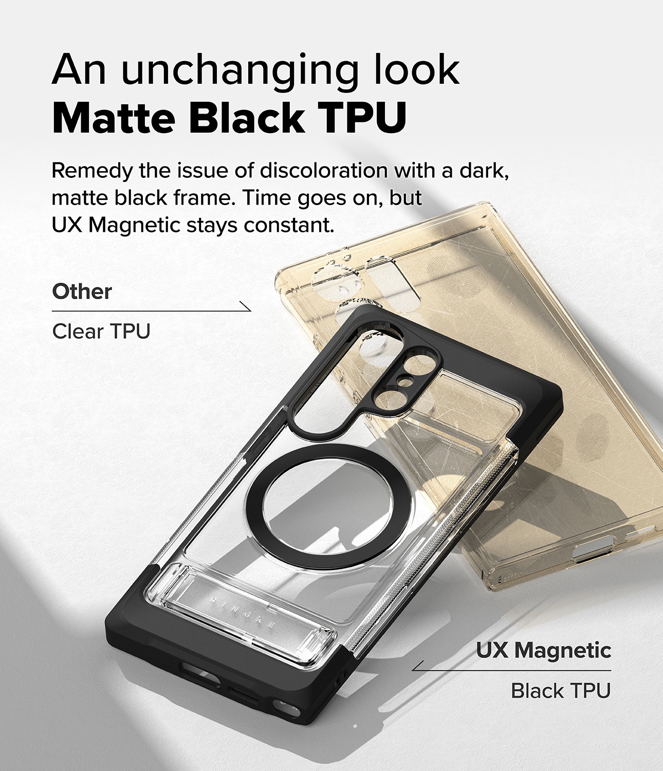 Samsung Galaxy S25 Ultra UX Magnetic Deksel, Clear