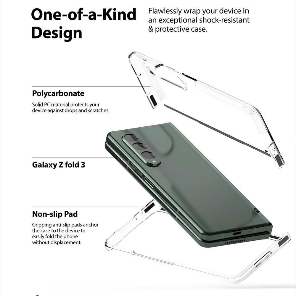 Samsung Galaxy Z Fold 3 Slim Deksel, Svart